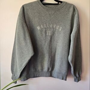 Vintage Gear For Sports Quad City Mallards Hockey Sweatshirt - Gray XXL